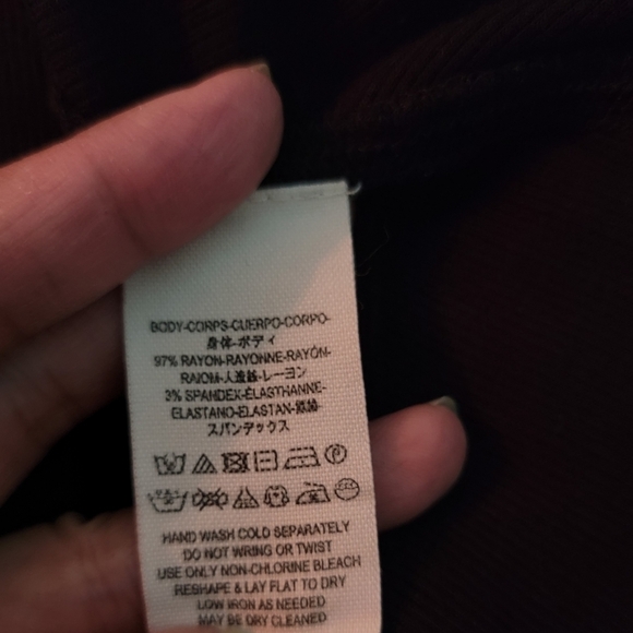 Free People Uptown Turtleneck Top Sz XS Black Long Sleeve Stretchy Whimsygoth - Picture 11 of 12